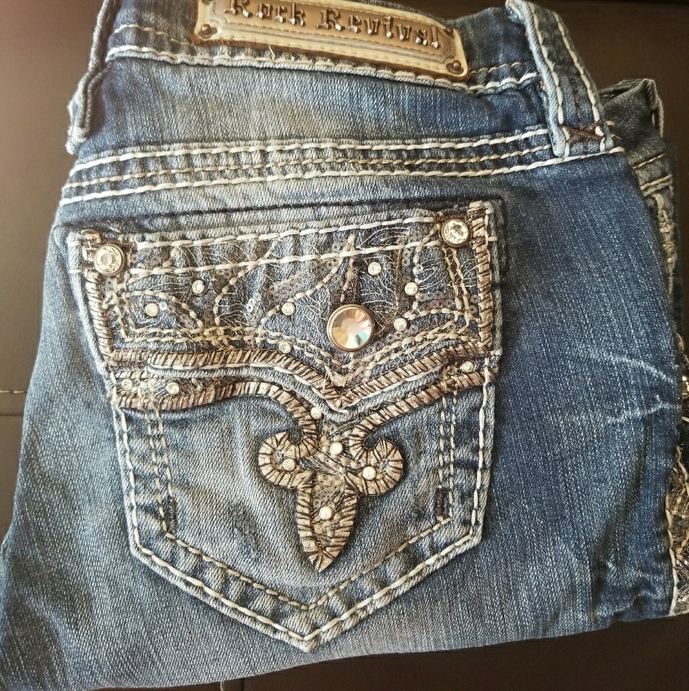 Rock Revival Capris